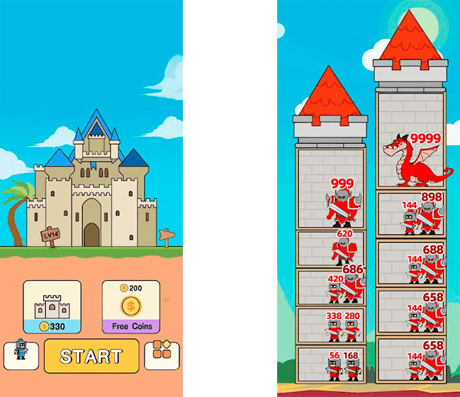 jogar Tower Wars: Castle Battle