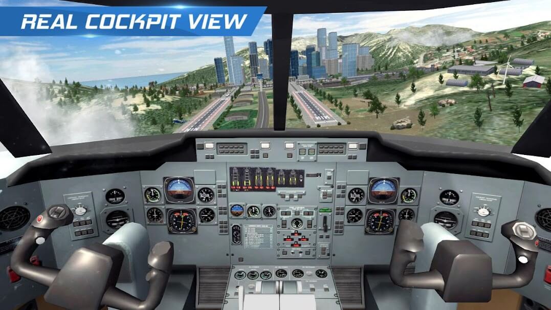 jogar Simulador piloto de voo de avião