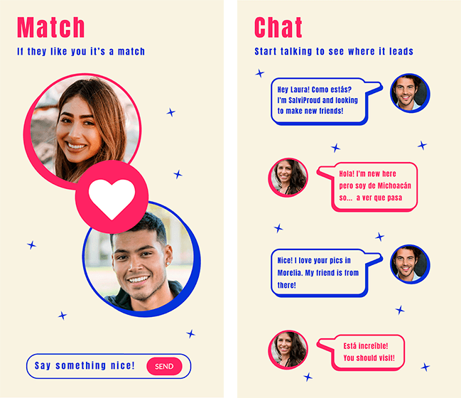 jogar Chispa: Dating App for Latinos