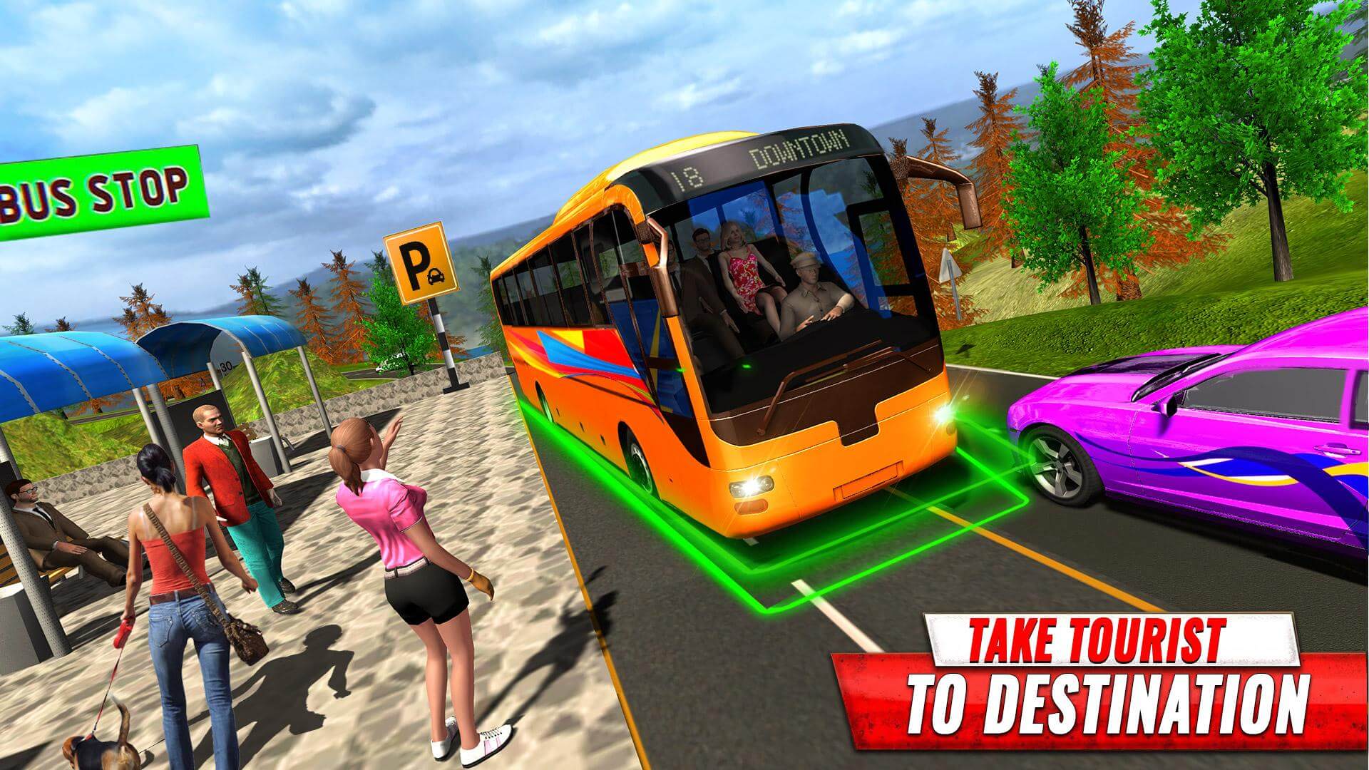 jogar Tourist Bus Driving Simulator