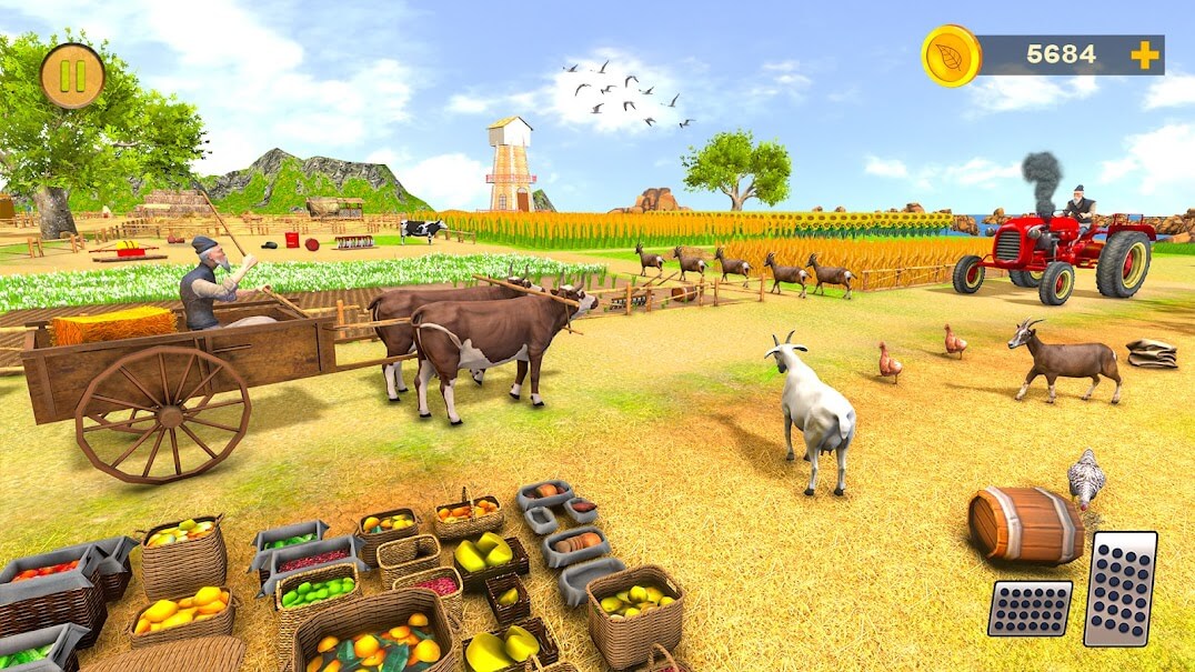jogar gratis Real Fazenda Trator Trailer