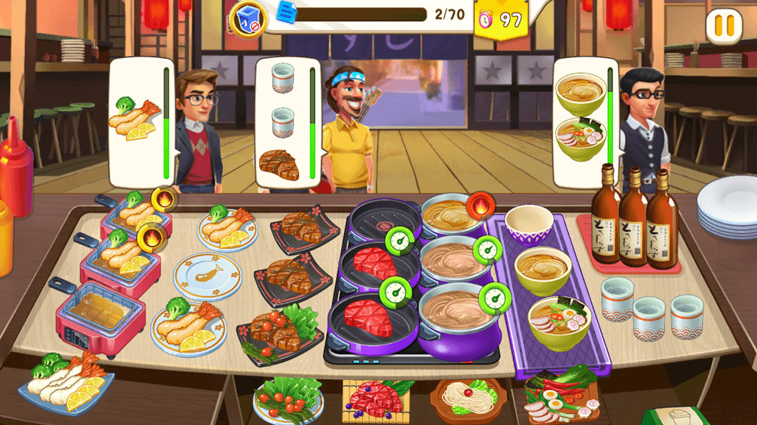 jogar Cooking Rush - Bake it to delicious