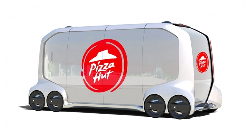 Pizza Hut anuncia veiculo autônomo para entrega de pizzas