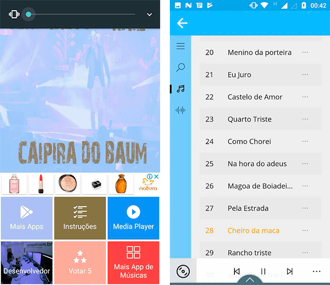 apk Sertanejo Raiz e Tradicional Moda de Viola Saudade para Android
