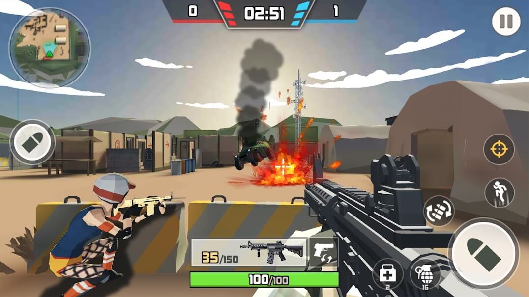 jogar Gun Fire: Fun Shooting Games