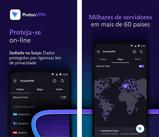 baixe Proton VPN gratis android