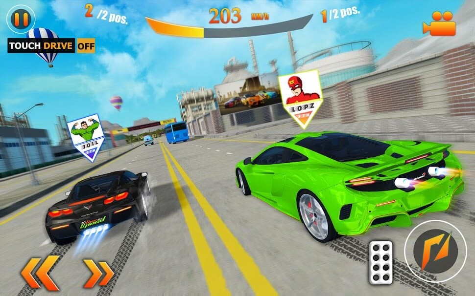 jogar Pro Traffic Racer Car Game