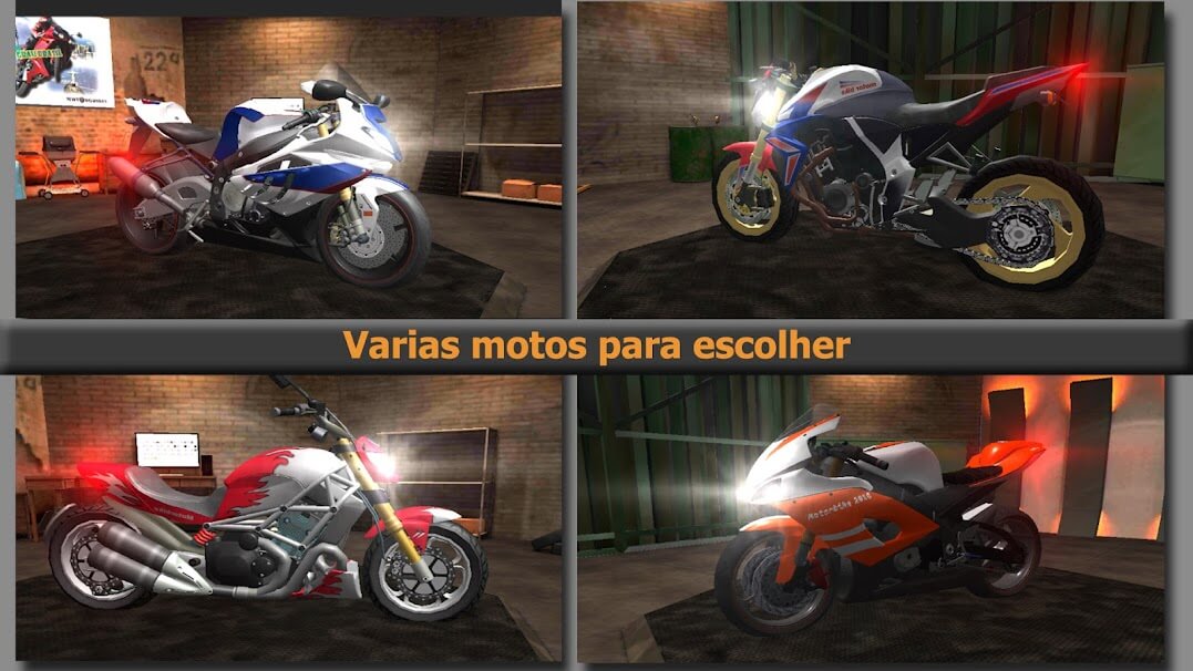 jogar 	
Moto Grau Brasil - Simulador de corrida de moto