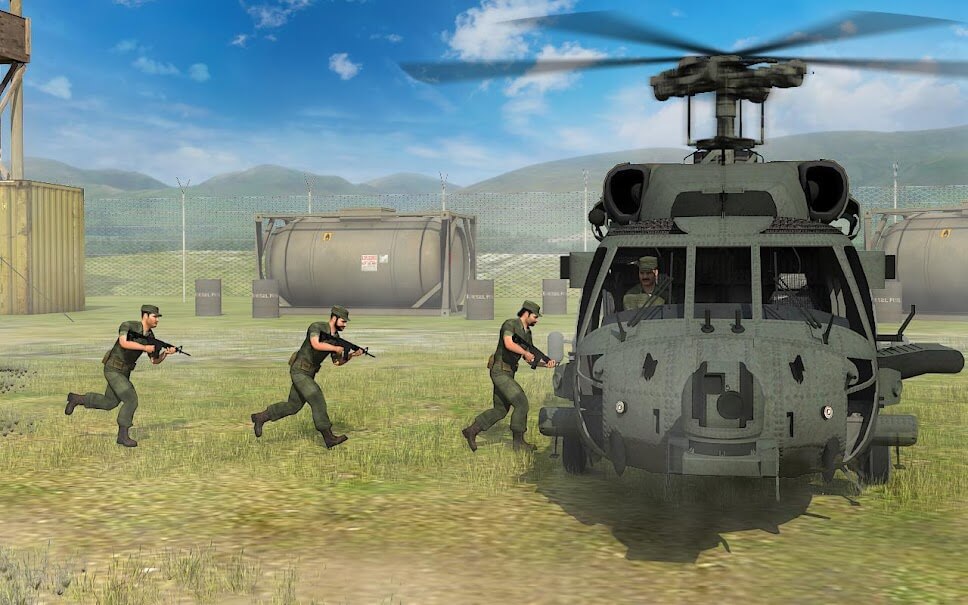 jogar gratis Army Helicopter Transporter